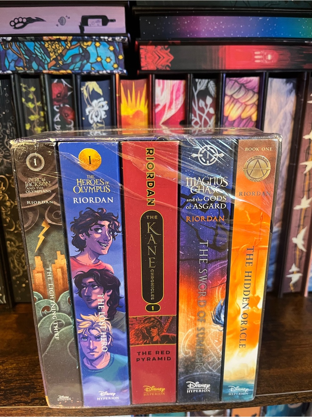 Rick Riordan Read Riordan Box Set (5 Books)